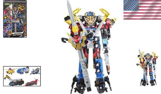 Ultimate Beast-X Ultrazord Collection with 5 Converting Zord Action Figures