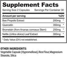 Load image into Gallery viewer, Natural Seasonal Sinus Relief Capsules - Enhance Comfort &amp; Immune Support, 60 ct