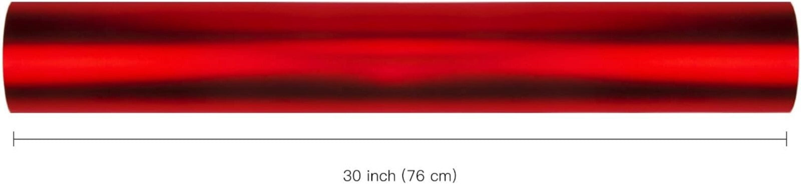 Elegant 30" x 100' Red Matte Wrapping Paper - Ideal for Christmas & Baby Showers