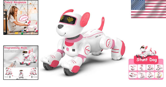 Smart Remote Control Robot Dog – Dancing, Singing & Programmed Fun for Kids