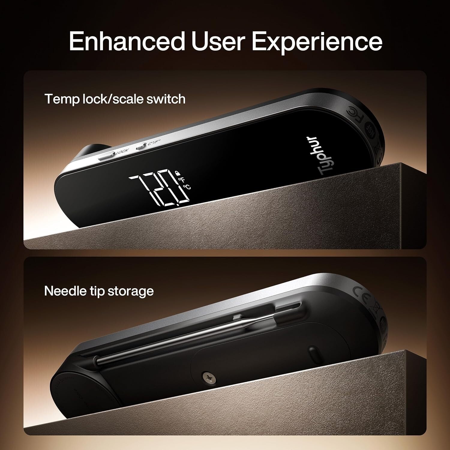 Precision Cooking with InstaProbe Core - 0.5 Sec Instant Read, NSF Certified