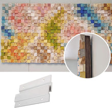 Load image into Gallery viewer, Screw-in Aluminum French Cleat Hanger - 30 Pairs for Art, Mirrors &amp; Panels