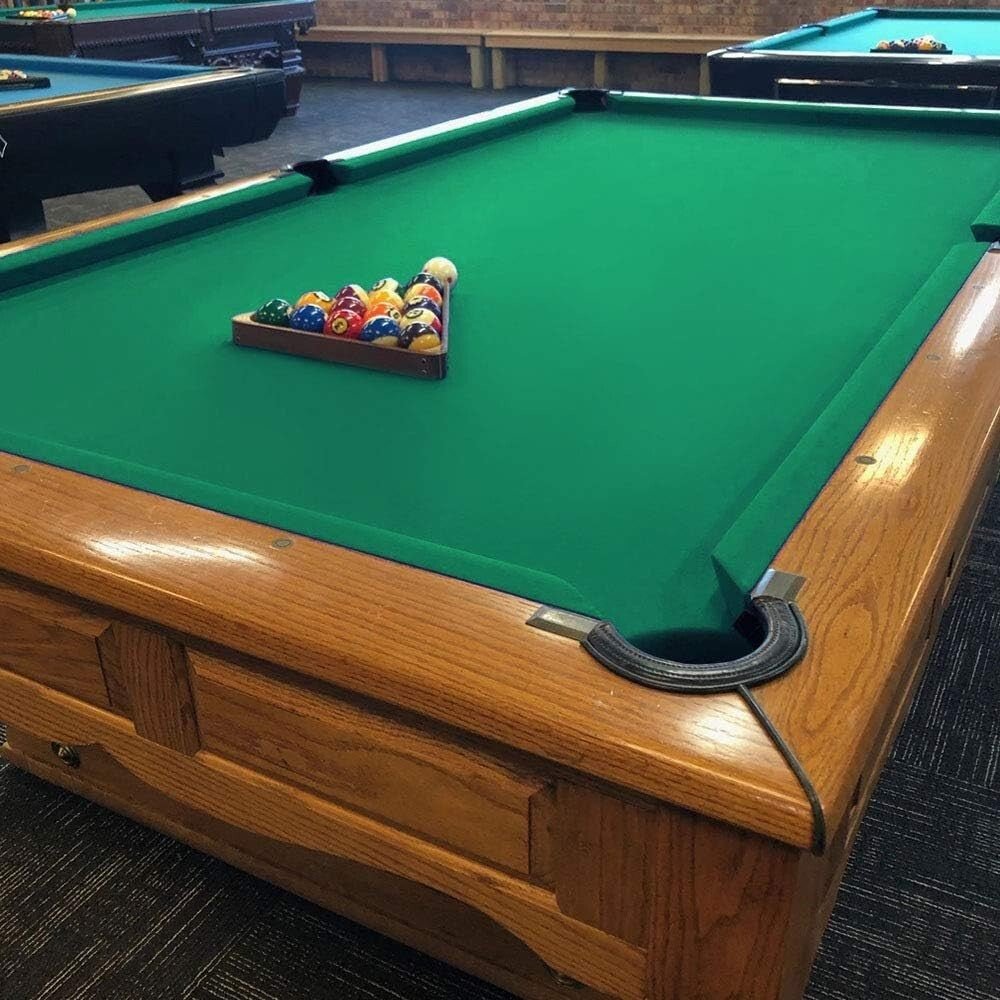 Durable Worsted Blend Pool Table Cloth - Smooth Finish for Advanced Gameplay
