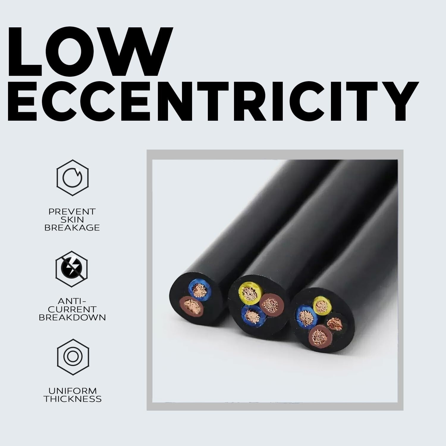 50 Feet 14 Gauge Heavy Duty 4 Way Trailer Wire - Color-Coded & Weatherproof