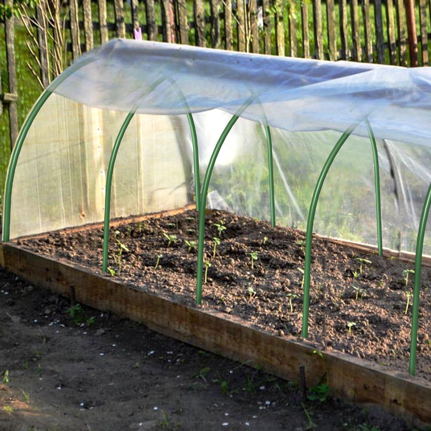 Easy to Use 10PCS Garden Hoops – Sturdy Support for Indoor and Outdoor Plants