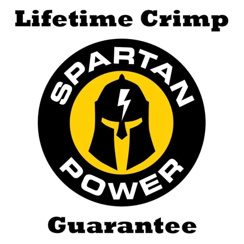 American-Made 2ft Heavy-Duty Battery Cable with Quick Disconnect System