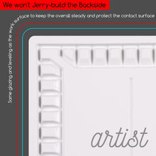 Load image into Gallery viewer, 33-Well Ceramic Watercolor Palette with Lid: Professional Durable Mixing Tray