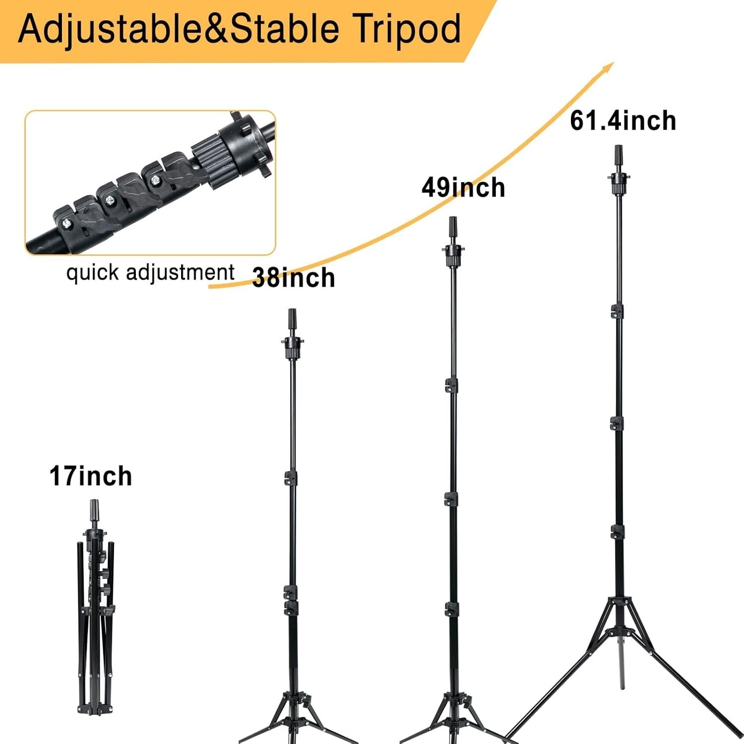 Versatile Tripod Wig Stand with Heating Hot Comb: Ideal for Cosmetology Training