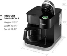 Load image into Gallery viewer, K-Duo Single Serve &amp; Carafe Coffee Maker - Programmable, 60oz Reservoir, Black
