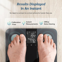 Load image into Gallery viewer, Upgraded Digital Weight Scale with Large LCD Display - Connects to Fitness Apps