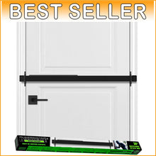 Load image into Gallery viewer, Lifetime Warranty Door Security Bar - Solid Metal with Finger Lock Feature