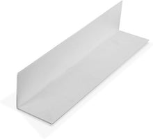 Load image into Gallery viewer, Versatile 1-1/2 Inch White Plastic Angle Moulding for Custom Displays, 3 Pack