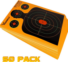 Load image into Gallery viewer, Heavy-Duty Splatter Targets - 50 Pack, 12x18 Inch for Target Shooting Excellence