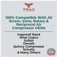 Load image into Gallery viewer, High Temp SAE 30 Air Compressor Oil - Full Synthetic, Ideal for All Compressors