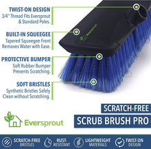 Load image into Gallery viewer, Versatile 5-to-3 Foot Scrub Brush with Non-Slip Grip - Perfect for All Surfaces