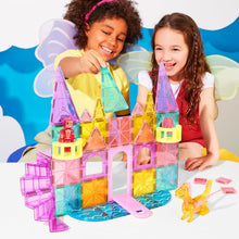 Load image into Gallery viewer, Safe and Durable Castle DLX Magnetic Set - 48-Piece Imaginative Play Experience