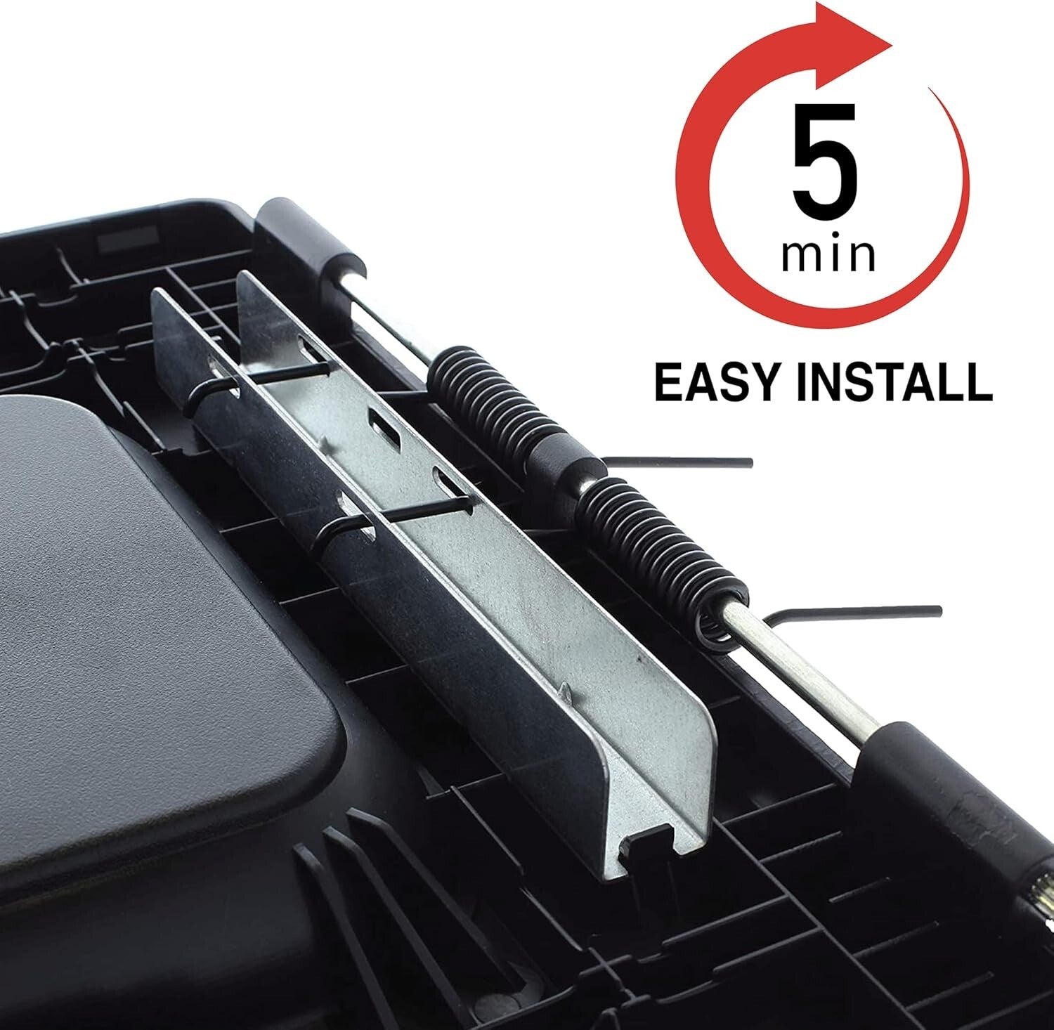 Easy Install Console Lid Kit for 99-07 Silverado, Suburban, Sierra - Dark Gray