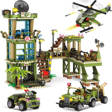 Load image into Gallery viewer, Multi-Function Military Toy Set - 830 Pieces for Kids Aged 6-12 with Storage Box