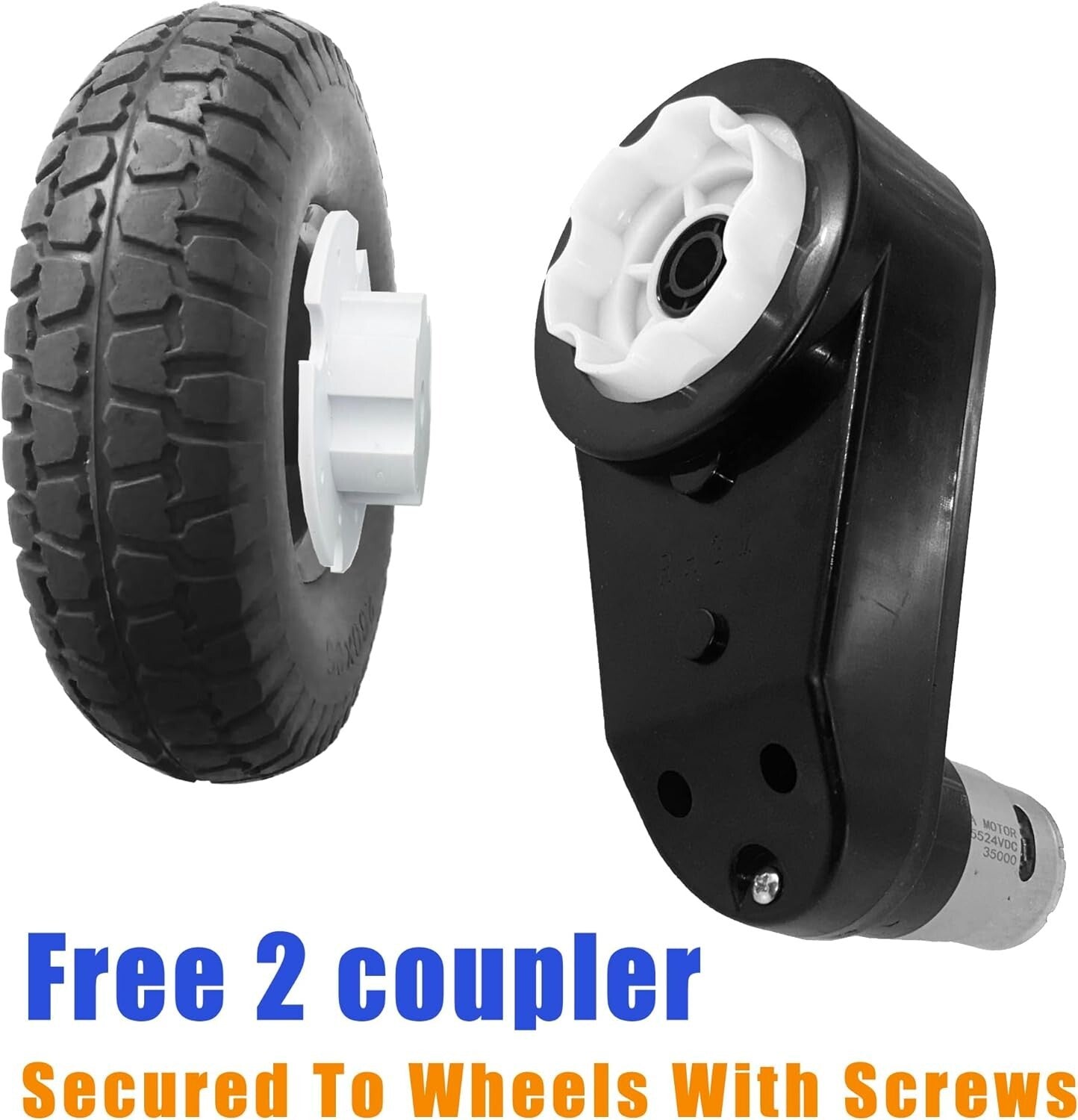 High-Speed 24V RS555 Motors for Power Wheels - Enhanced Performance Upgrade Kit