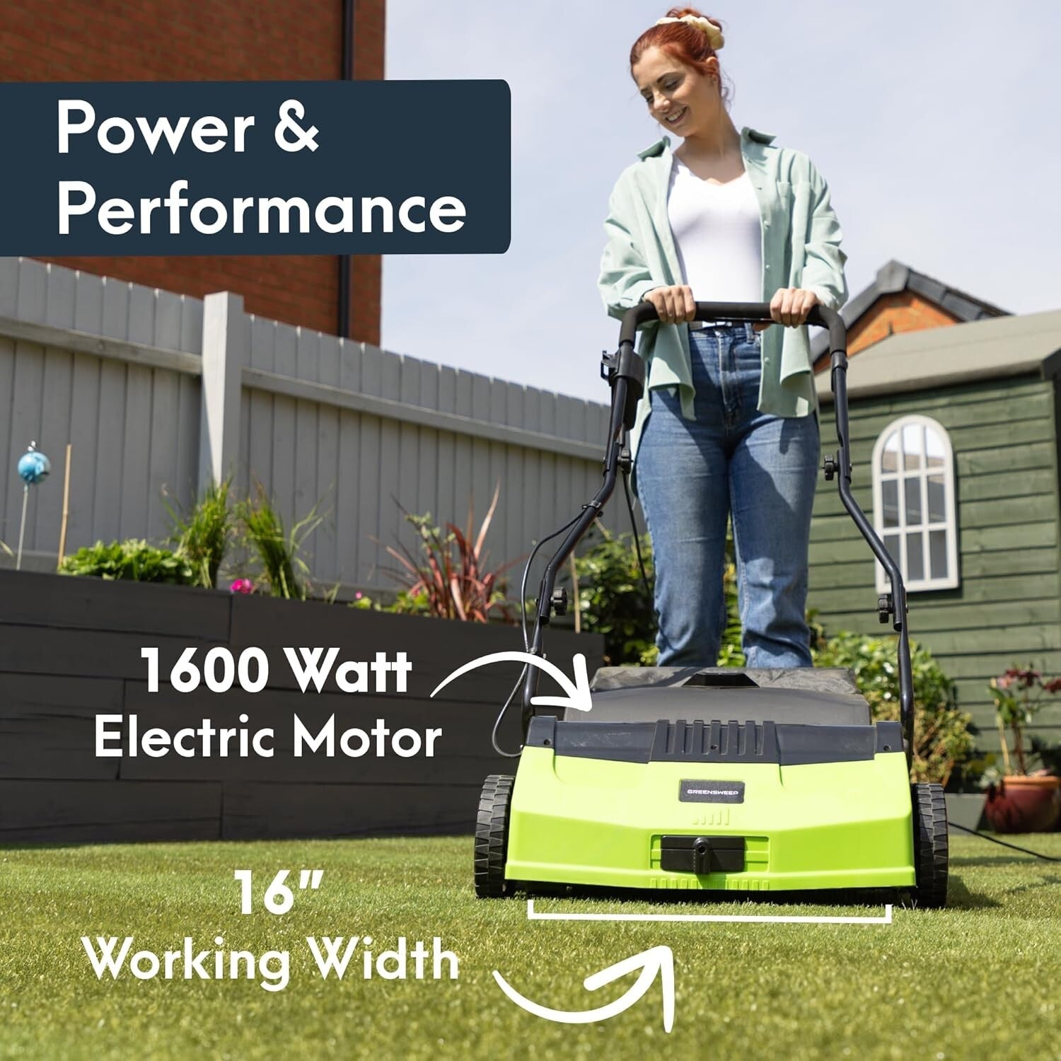 Lightweight Vacuum Cleaner for Artificial Grass – Foldable with 45L Capacity