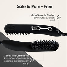 Load image into Gallery viewer, Heated Beard Straightening Brush - Perfect Grooming Tool for Men’s Beards