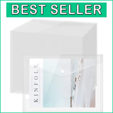 Load image into Gallery viewer, Lightweight Clear Poly Envelopes - 100 A4 Snap Closure Folders for Easy Access