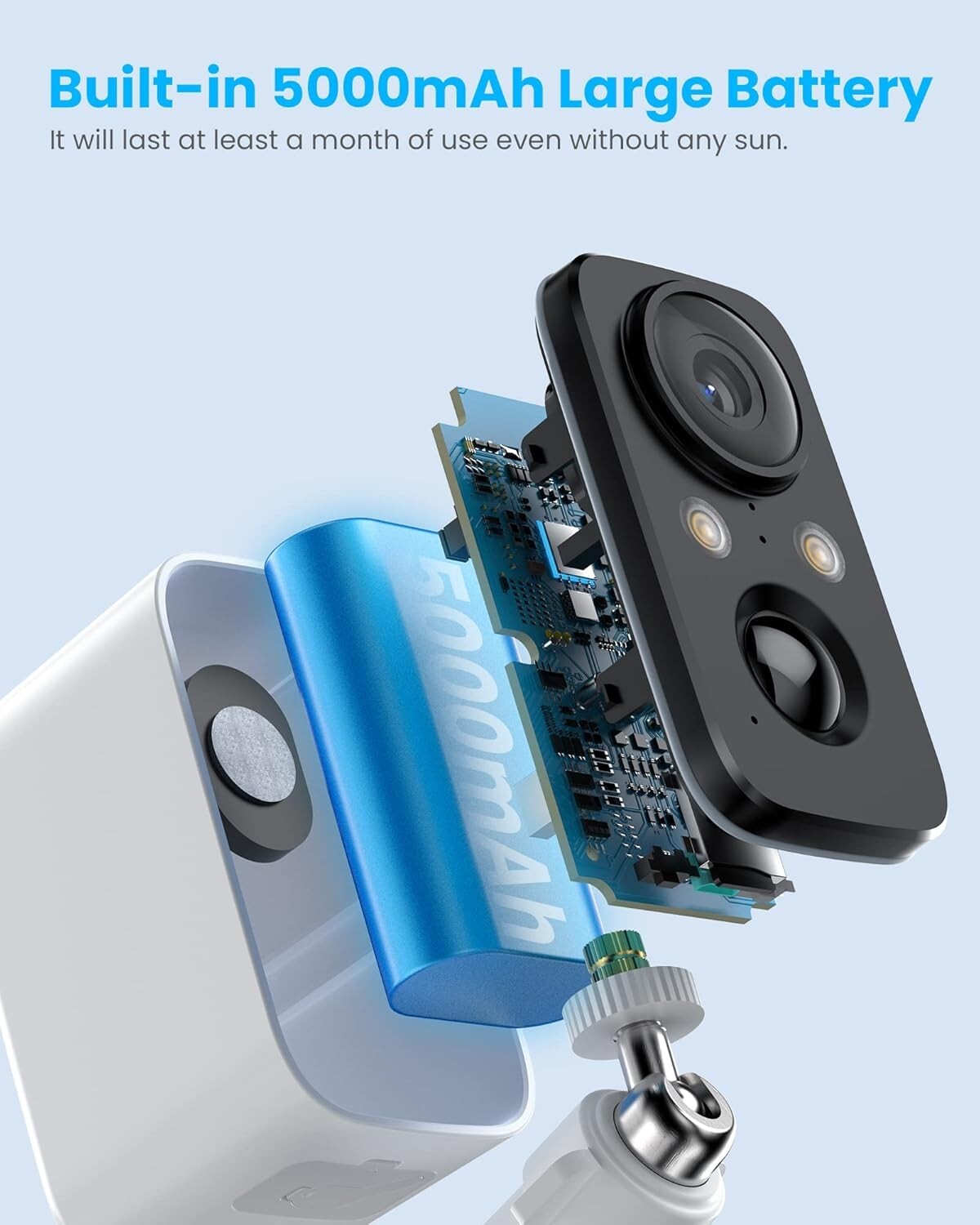 Advanced Wireless Security Camera Set with Color Night Vision & Alarms - 2Packs