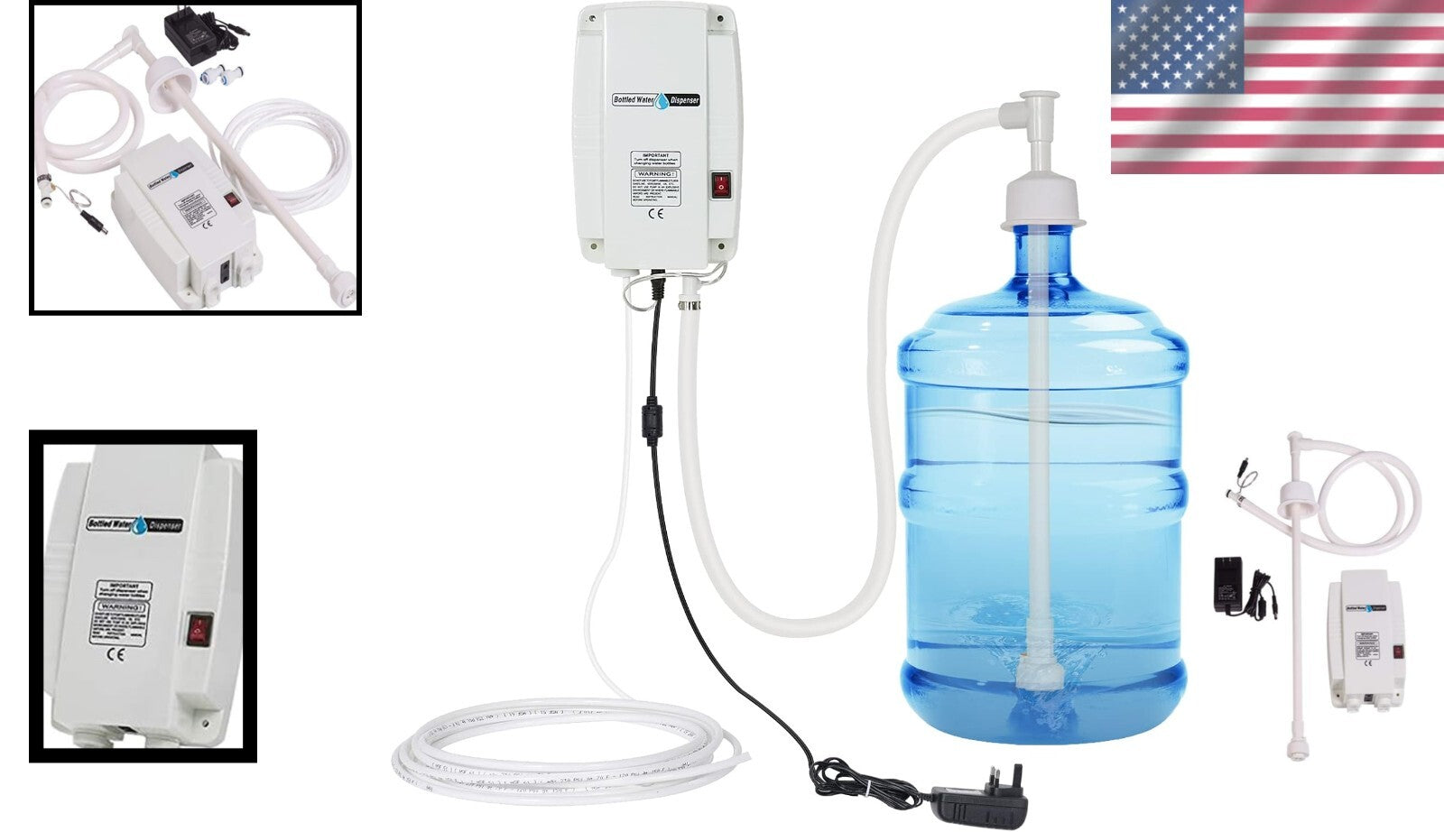 Electric 5 Gallon Water Dispenser with Automatic Shut Off - Quiet Operation