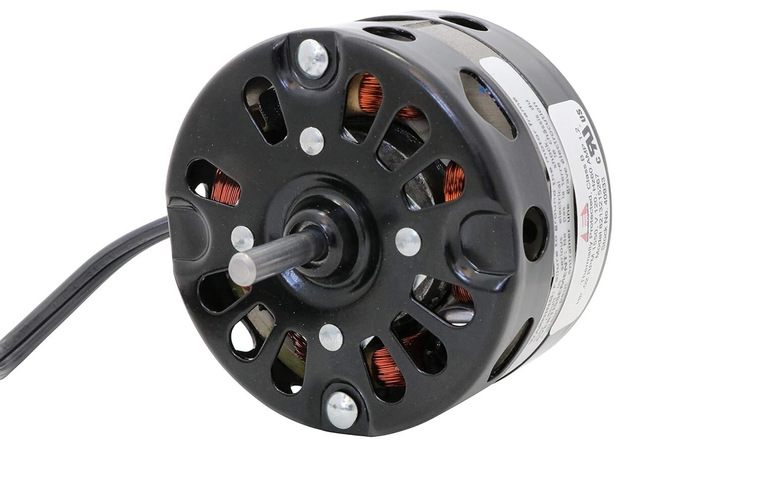 Direct Replacement 3.3 Inch Vent Fan Motor for Nutone/Broan Models - UL Approved