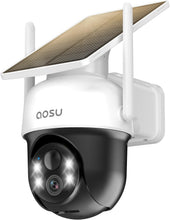 Load image into Gallery viewer, Eco-Friendly Solar Camera Security with 2K Night Vision - Wireless &amp; Waterproof