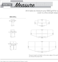 Load image into Gallery viewer, 58-Inch Water-Resistant BBQ Grill Cover with Custom Fit - Heavy-Duty Protection