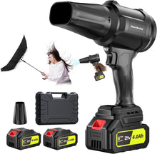 Load image into Gallery viewer, Effortless Patio Cleaning: Lightweight Cordless Leaf Blower with Safety Features