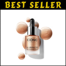 Load image into Gallery viewer, Liquid Highlighter Drops - Radiant Champagne Shimmer for Ethical Makeup Lovers