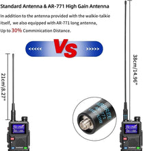Load image into Gallery viewer, Rechargeable Ham Radio Walkie Talkies with NOAA Receiver and Speaker Mic, 2-Pack