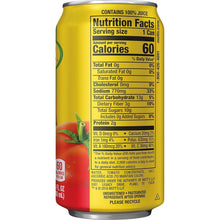 Load image into Gallery viewer, Bulk 100% Tomato Juice - 11.5 Oz Cans, 24 Pack, Rich Flavor for Cooking