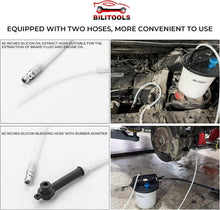 Load image into Gallery viewer, Lightweight 3L Brake Bleeder Kit - Quick Automatic Fluid Change with 16 Adapters