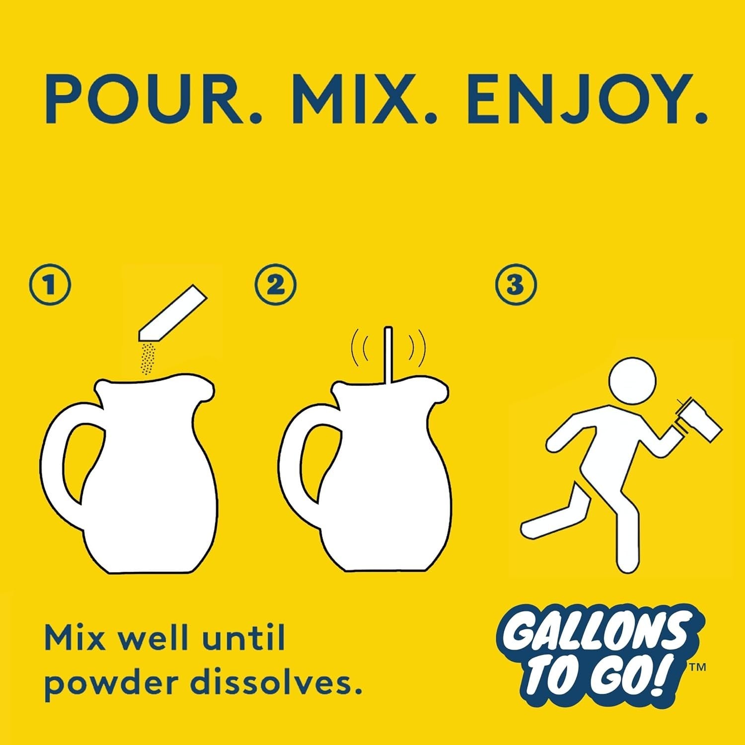 Family-Friendly JOLLY RANCHER Gallons To Go Powdered Drink Mix - Blue Raspberry