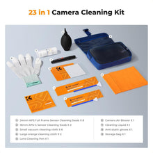Load image into Gallery viewer, Camera Care Essentials: Complete Lens Cleaning Kit with Sensor Swabs &amp; Gloves