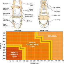 Load image into Gallery viewer, Lightweight Full-Body Protection Harness with Enhanced Visibility &amp; Comfort