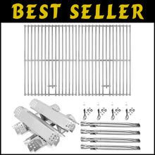 Load image into Gallery viewer, 304 Stainless Steel Grill Burner and Cooking Grate Replacement Kit for Nexgrill
