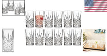 Load image into Gallery viewer, Handcrafted Dublin Crystal Highball Glasses - Perfect for Entertaining &amp; Gifting