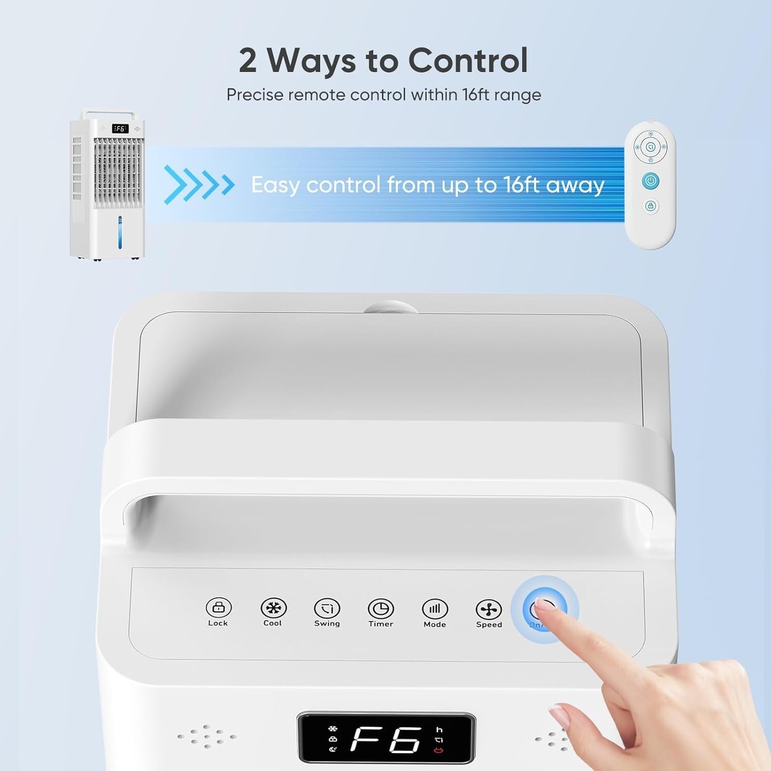 Energy-Efficient Indoor Air Conditioner with Digital Display & Timer Function