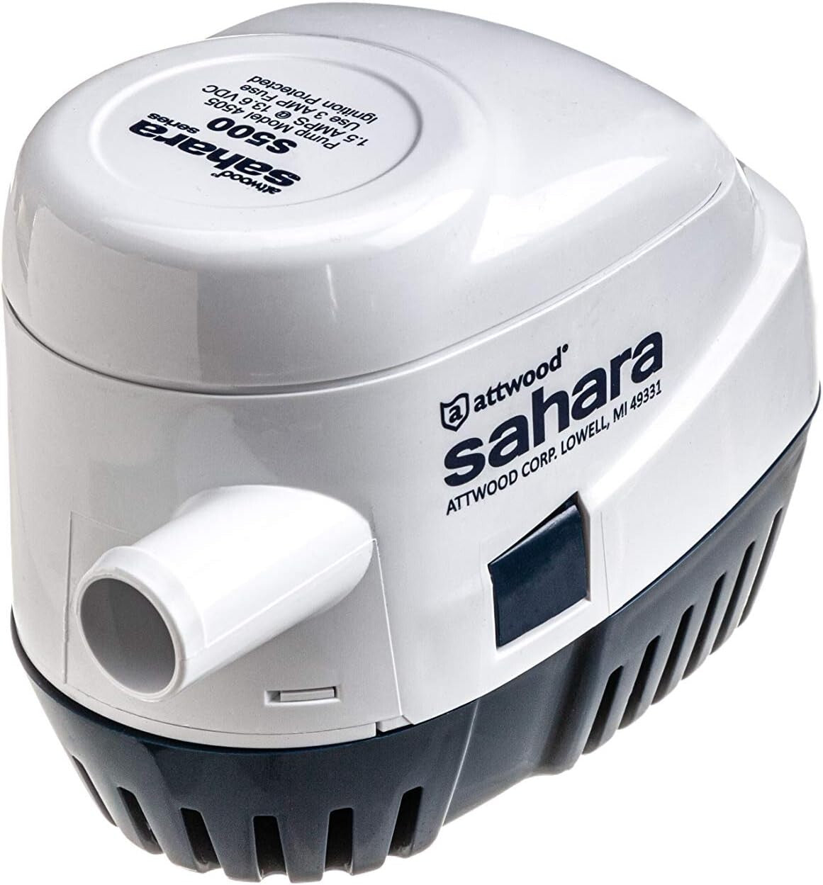 Durable Sahara S500 Automatic Bilge Pump with 29-Inch Wire - Easy Installation