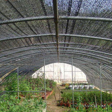 Load image into Gallery viewer, High-Density 20x48 FT Black Shade Tarp with Grommets - Optimal Sun Protection