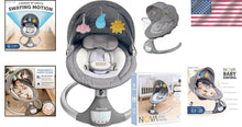Load image into Gallery viewer, Jool Baby Nova Electric Swing - Bluetooth &amp; Remote-Controlled Newborn Soother