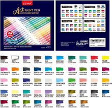 Load image into Gallery viewer, Permanent &amp; Waterproof Acrylic Paint Pens Set - 48 Rich Colors for All Surfaces