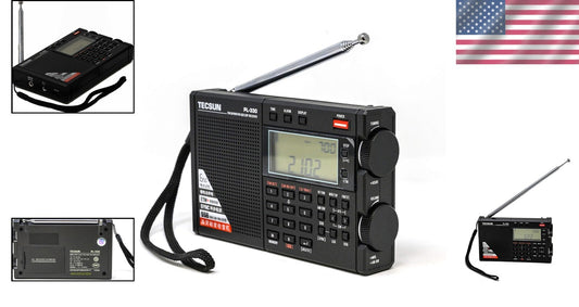AM/FM/LW/SW Digital Radio with Stereo Output & Alarm - Enjoy Secure Listening