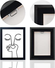 Load image into Gallery viewer, Funny Guest Toilet Wall Sign - Modern Black and White Art for Bathrooms