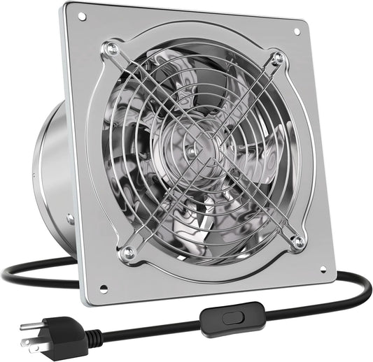 Water-Resistant 10-Inch Garage Exhaust Fan - Efficient Fume Extraction Solution