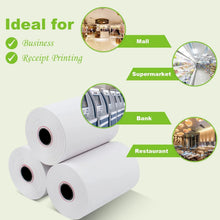 Load image into Gallery viewer, Premium 2 1/4" x 50' Thermal Receipt Paper - 100 Roll Supply for POS Systems